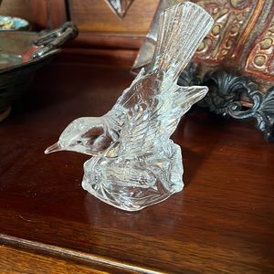 Beautiful crystal bird.